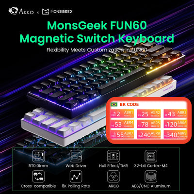 Akko MonsGeek FUN60 Mechanical Gaming Keyboard