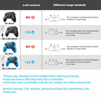 G6 Pro Wireless Controller — Hall Trigger, Zero Drift, Total Precision