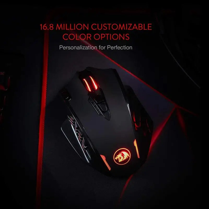 Redragon M913 — Wireless Gaming Mouse | 16,000 DPI | 16 Buttons