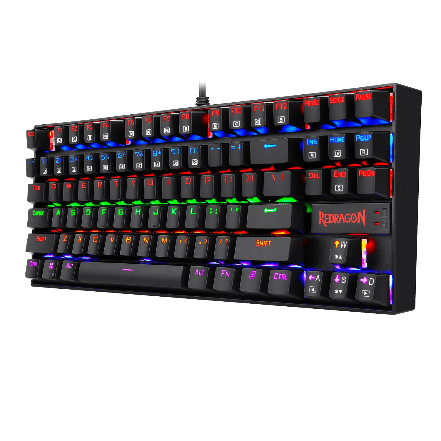 87-Key Mechanical Gaming Keyboard – Green Switch
